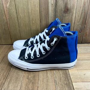 ISO black/blue converse women’s 10.5 or 11